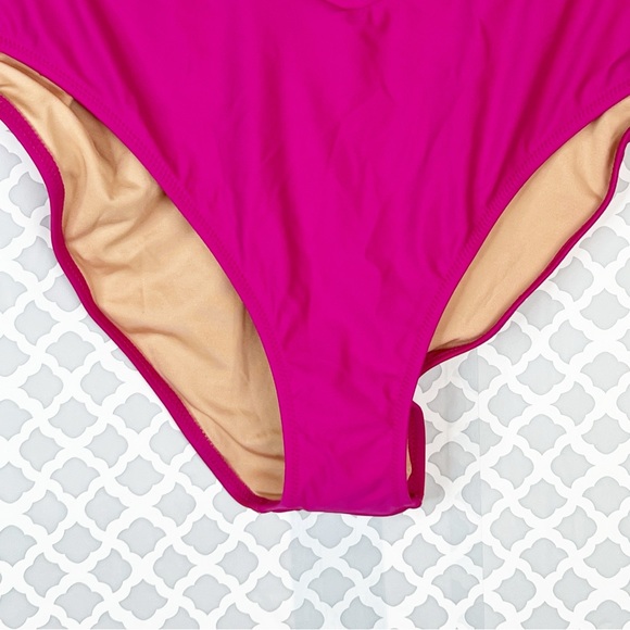 NWT J. Crew Plus Cross Front Cheeky Bikini Bottom - Picture 4 of 7